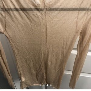 Sheer H&M long sleeve top